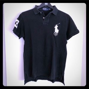 Polo shirt with big pony